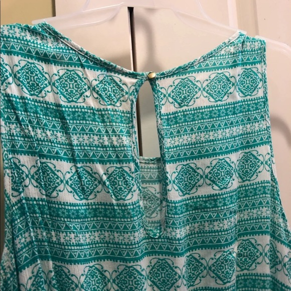 Teal patterned romper - Picture 5 of 5